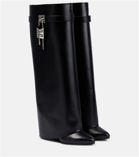 givenchy black boots mens|Givenchy shark boots shopping.